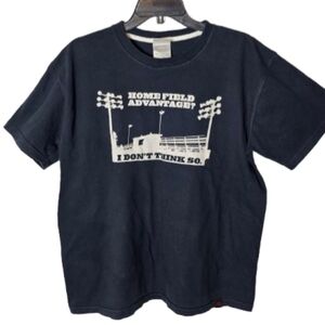 Nike Air 2005 Vintage Black Homefield Advantage Graphic T-Shirt Size XL